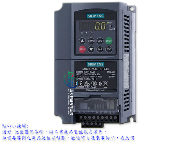 SIEMENS 變頻器維修 6SE6440-2UD21-5AA1