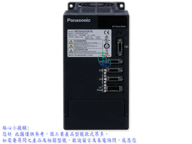 Panasonic 伺服驅動器維修 MDDA203A1A