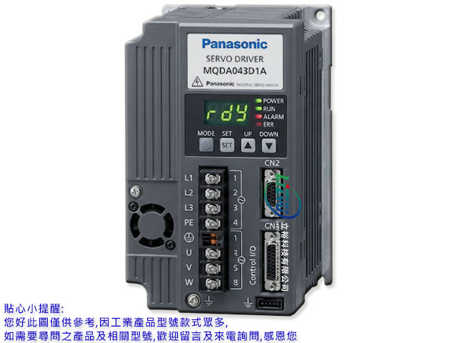 PANASONIC 伺服驅動器維修 MQDA043D1A 