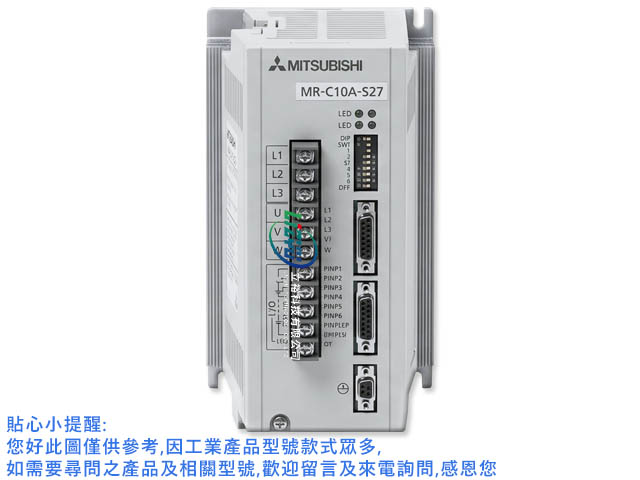 MITSUBISHI 伺服驅動器維修 MR-C10A-S27